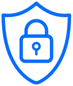Ilustración de un escudo de seguridad